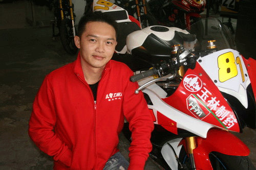 2009中国超级摩托车锦标赛收官战赛前车手采访