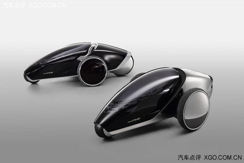 丰田FV2概念交通工具发布 半摩托半汽车