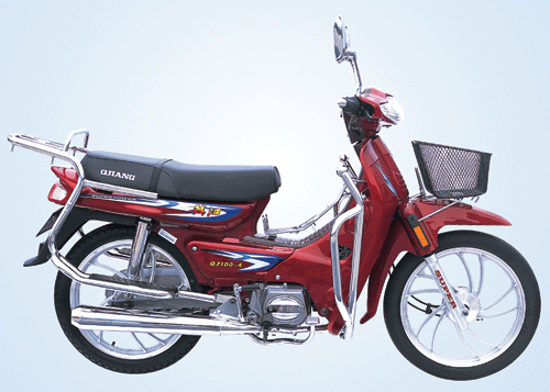 钱江弯梁型QJ100-4 a1摩托车 QJ100-4 a1