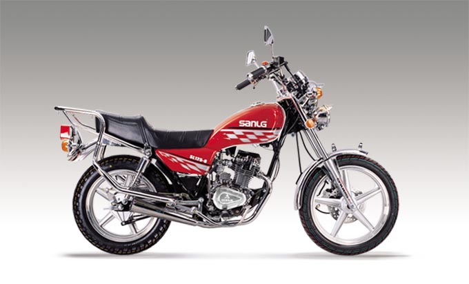 三铃骑式车系列SL125-6摩托车 SL125-6