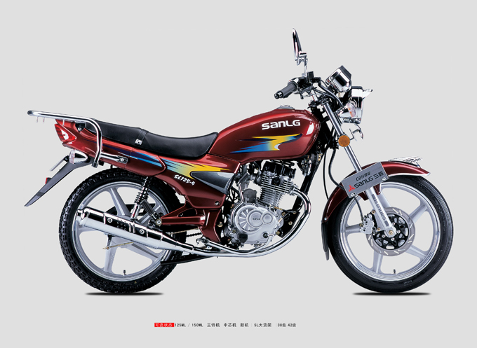 三铃骑式车系列SL125-4摩托车 SL125-4
