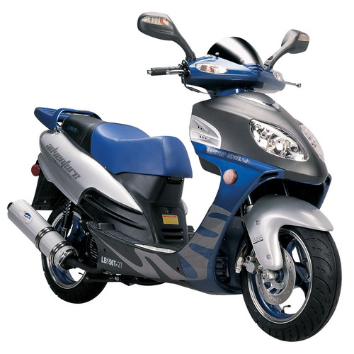 川铃踏板式LB150/125T-27摩托车 LB150/125T-27