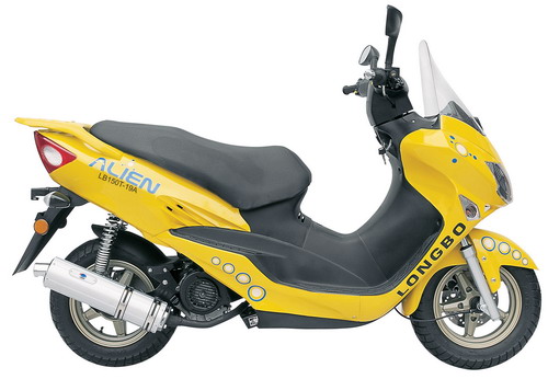 川铃踏板式LB150/125T-19A摩托车 LB150/125T-19A