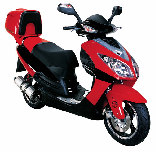 川铃踏板式LB50QT-12A摩托车 LB50QT-12A