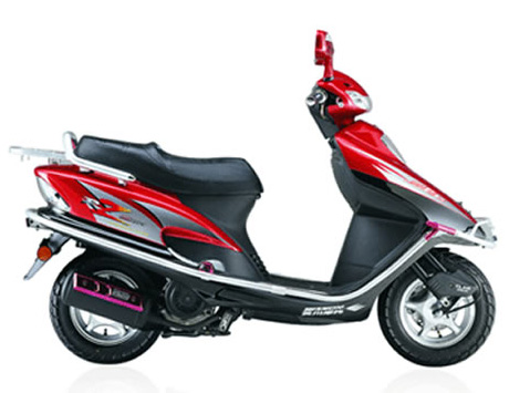 黄川踏板车系列金公主  HK125T-3摩托车 金公主  HK125T-3