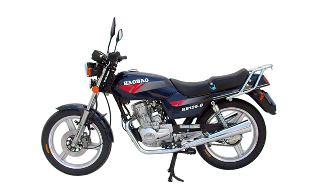豪豹跨骑式系列HB125-8摩托车 HB125-8