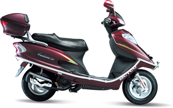 玛骐踏板系列MCT125T-6清逸摩托车 清逸