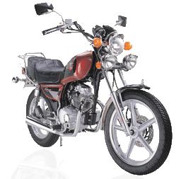 东阳豪光骑式车系列HG125-4A 摩托车 HG125-4A
