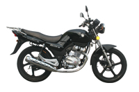 银河YH125-5黑色征途骑式摩托车 YH125-5 黑色征途