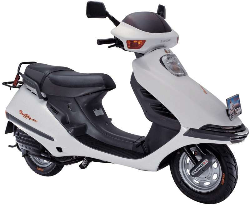 迪豪豪天系列踏板车HT125T-C(1号花)摩托车 HT125T-C(1号花)