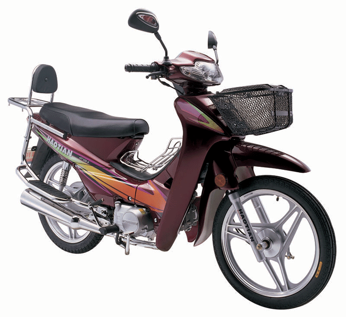迪豪豪天系列弯梁车HT100-4(3号花枣红)摩托车 HT100-4(3号花枣红)