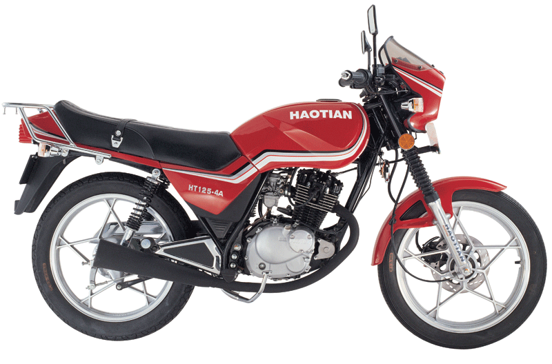 迪豪豪天系列骑式车HT125-4A(1号花)摩托车 HT125-4A(1号花)