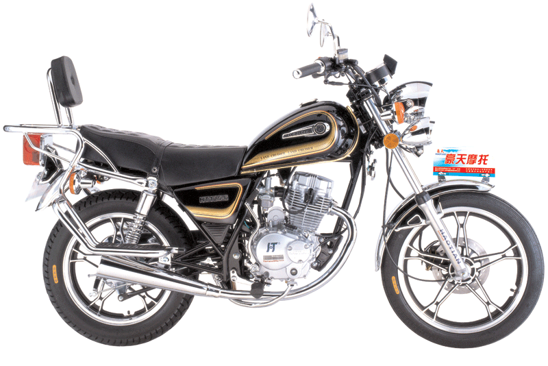 迪豪豪天系列骑式车HT125-6(3号花)摩托车 HT125-6(3号花)