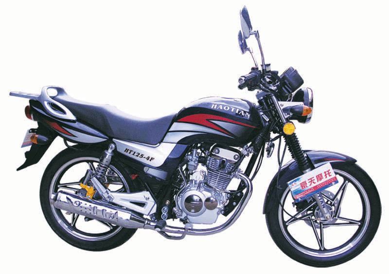 迪豪豪天系列骑式车  HT125-4F(圆灯)摩托 HT125-4F(圆灯)