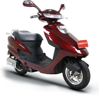 鸿怡踏板车系列大公主(HY125T-2)摩托车 大公主(HY125T-2)