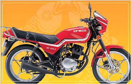 大福骑式车系列DF125-2 1号花摩托车 DF125-2 1号花