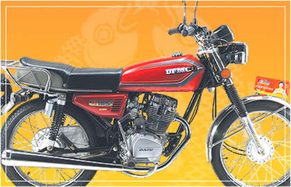 大福骑式车系列DF125CG 本田花摩托车 DF125CG 本田花
