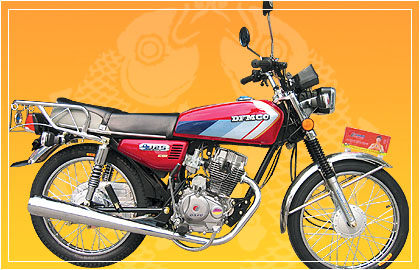 大福骑式车系列DF125CG 银丝猫摩托车 DF125CG 银丝猫
