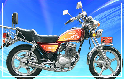 大福骑式车系列HD125-D摩托车 HD125-D