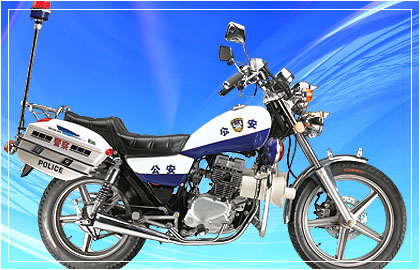大福骑式车系列HD125-B警车摩托车 HD125-B警车