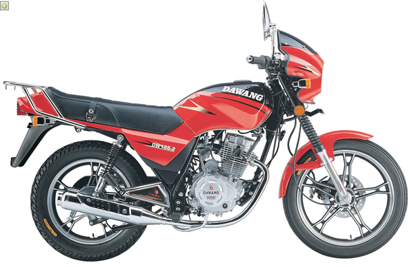 金豪骑式车系列DW125-2（豪箭红）摩托车 DW125-2（豪箭红）
