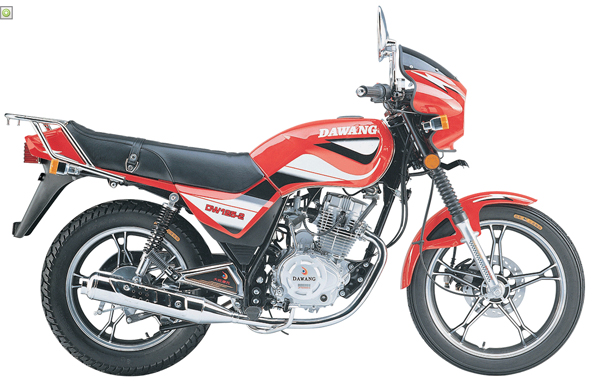 金豪骑式车系列DW125-2（野狼红）摩托车 DW125-2（野狼红）