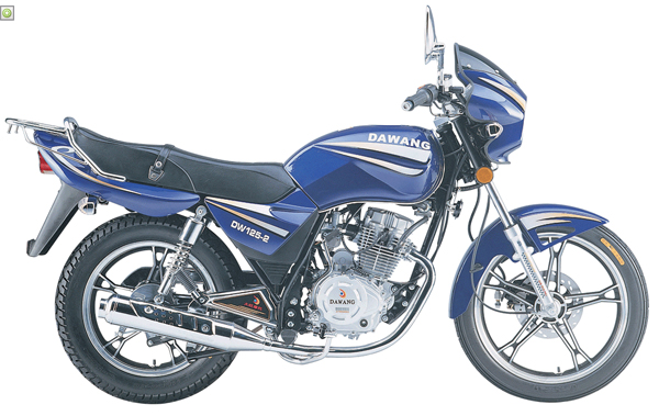 金豪骑式车系列DW125-2（老七代蓝）摩托车 DW125-2（老七代蓝）