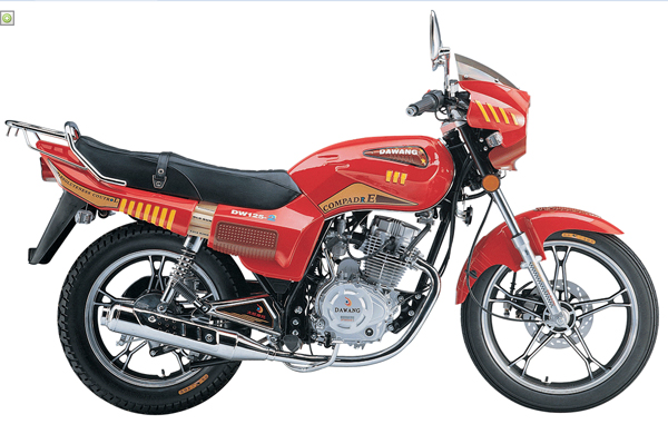 金豪骑式车系列DW125-2（新七代教父红）摩托车 DW125-2（新七代教父红）