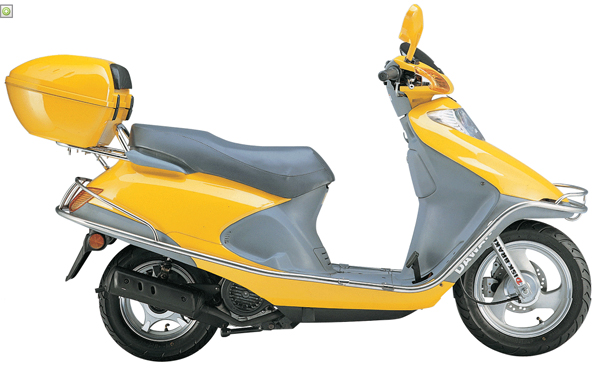 金豪踏板车系列DW100T-2摩托车 DW100T-2
