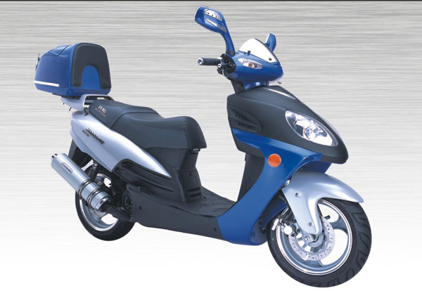 环松踏板车系列HS150T-5猎鹰摩托车 HS150T-5猎鹰