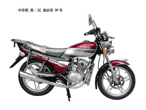 山崎中华款/美妙花06号（红/黑）两轮摩托车 中华款/美妙花06号（红/黑）