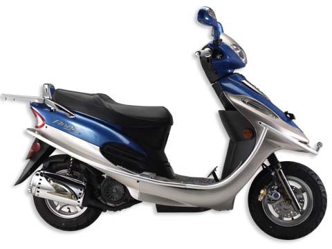 望江WJ125T-7心 蓝摩托车 WJ125T-7
