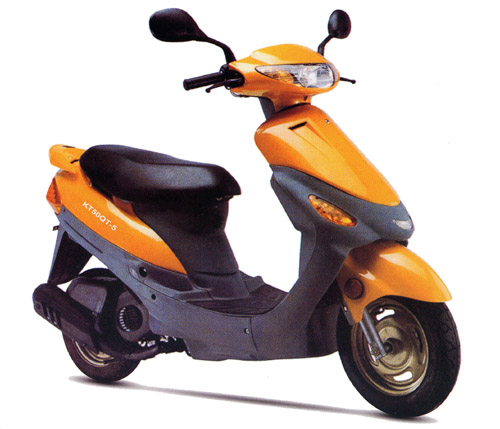 精通力阳踏板车系列KT50QT-5摩托车 KT50QT-5