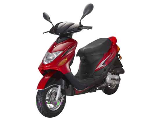 本州踏板车系列YY48QT-B 光阳三代摩托车 YY48QT-B 光阳三代