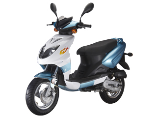 本州踏板车系列YY50QT-6A B09摩托车 YY50QT-6A B09