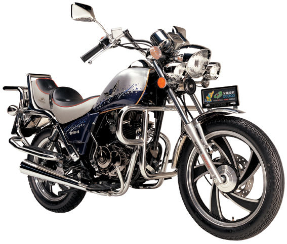 宝雕跨骑车系列BD125-16大林太子摩托车 BD125-16