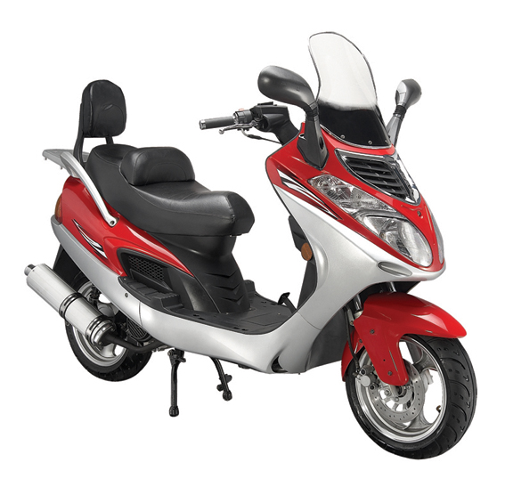 宝雕踏板车系列BD125T-4A-BK博客摩托车 BD125T-4A-BK