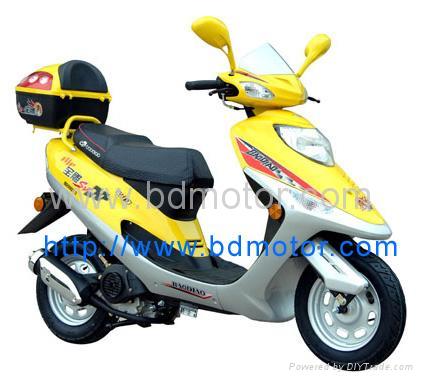宝雕踏板车系列BD50QT-3-V小沙狐摩托车 BD50QT-3-V