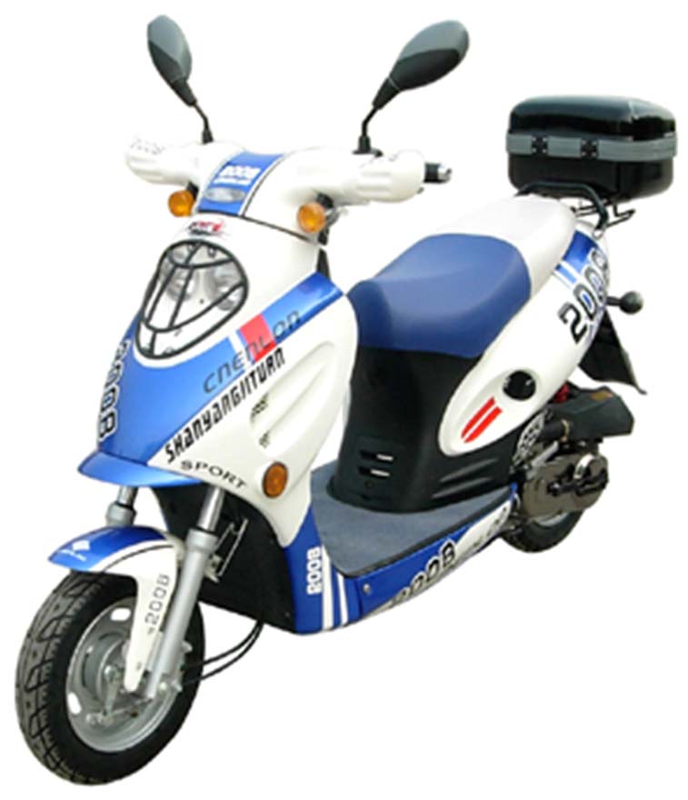 林芝山阳踏板车系列SY50QT-6摩托车 SY50QT-6