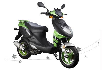 力弘踏板车系列LH50QT-C摩托车 LH50QT-C