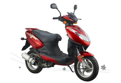 力弘踏板车系列LH50QT-B摩托车 LH50QT-B