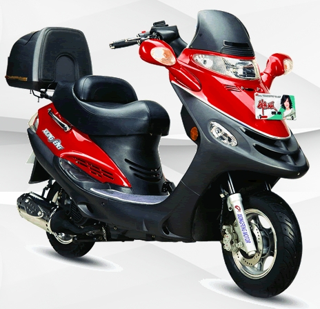 雄风踏板车系列海天A博士XF125T-6摩托车 海天A博士XF125T-6