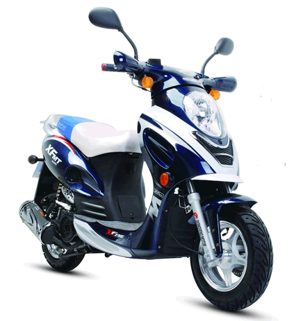 雄风踏板车系列小帅哥三代XF50QT-8A摩托车 小帅哥三代XF50QT-8A