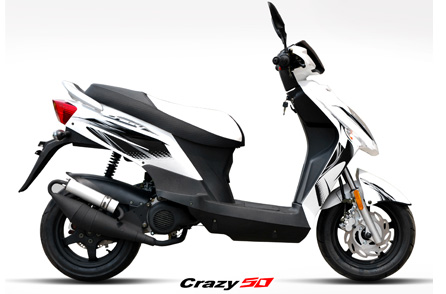 达飞尔踏板车系列Crazy 50摩托车 Crazy 50