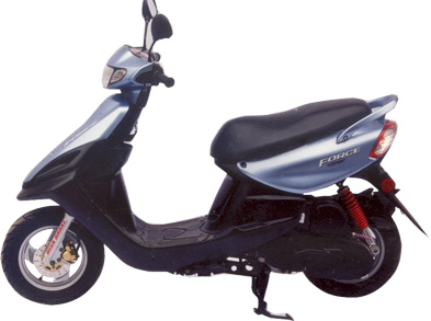 林海踏板式LYM100T摩托车 LYM100T