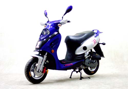 大隆两轮踏板车系列DL50QT-6F型两轮轻便摩托车 DL50QT-6F型两轮轻便摩托车