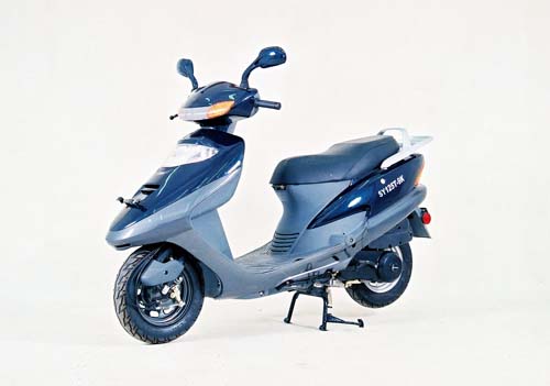大隆两轮踏板车系列SY125T-9K型两轮摩托车 SY125T-9K型两轮摩托车