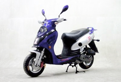大隆两轮踏板车系列SY50QT-6F型两轮轻便摩托车 SY50QT-6F型两轮轻便摩托车