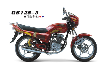 广本骑士车系列广本125-3-7摩托车 GB125-3-7