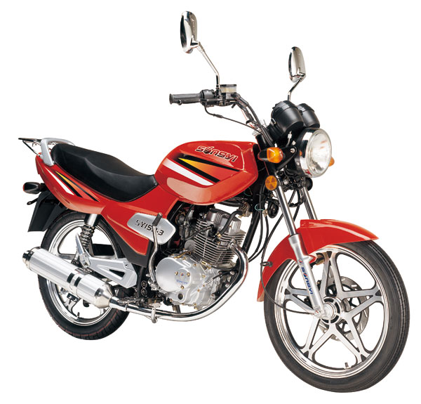东阳骑士车系列SY125-3超越2号花圆灯摩托车 SY125-3超越2号花圆灯